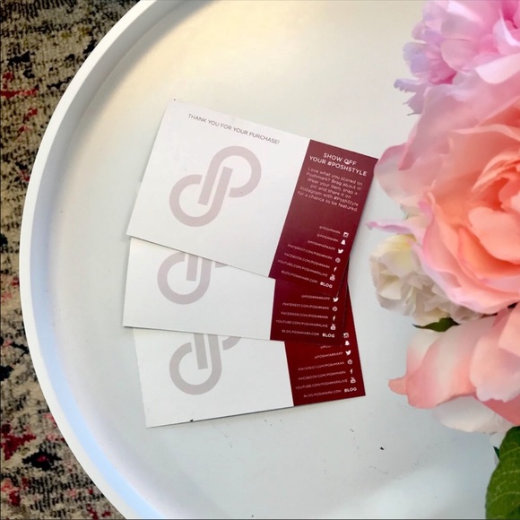 12pcs. Poshmark Assorted Thank You Cards - Picture 2 of 2